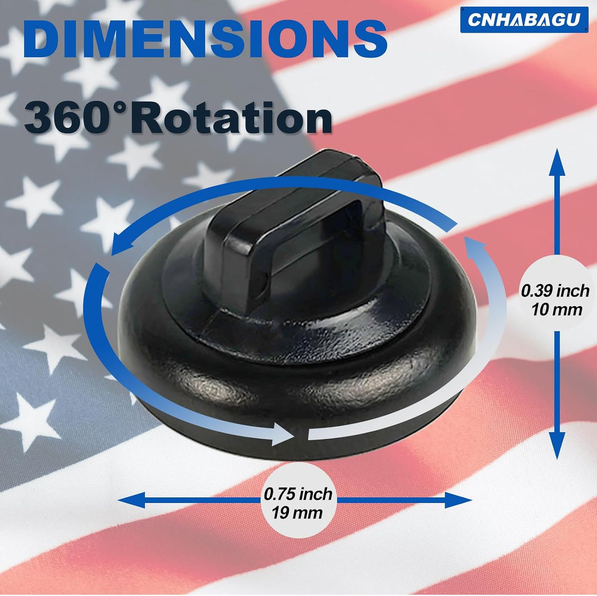 Magnetic Cable Zip Tie Mounts Clips Multipurpose Zip Ties Mount Base Holder B...