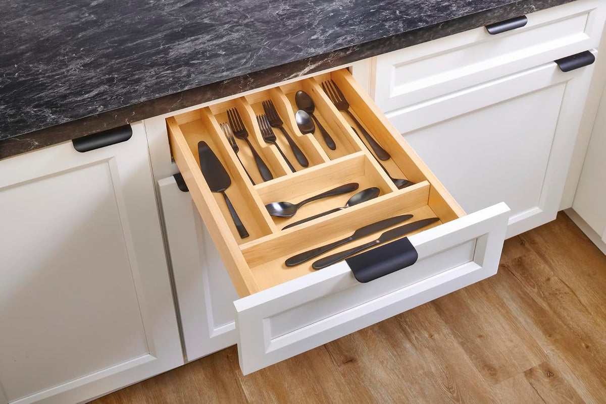 Rev-A-Shelf Right Size Fit Silverware Drawer Insert Divider Organizer