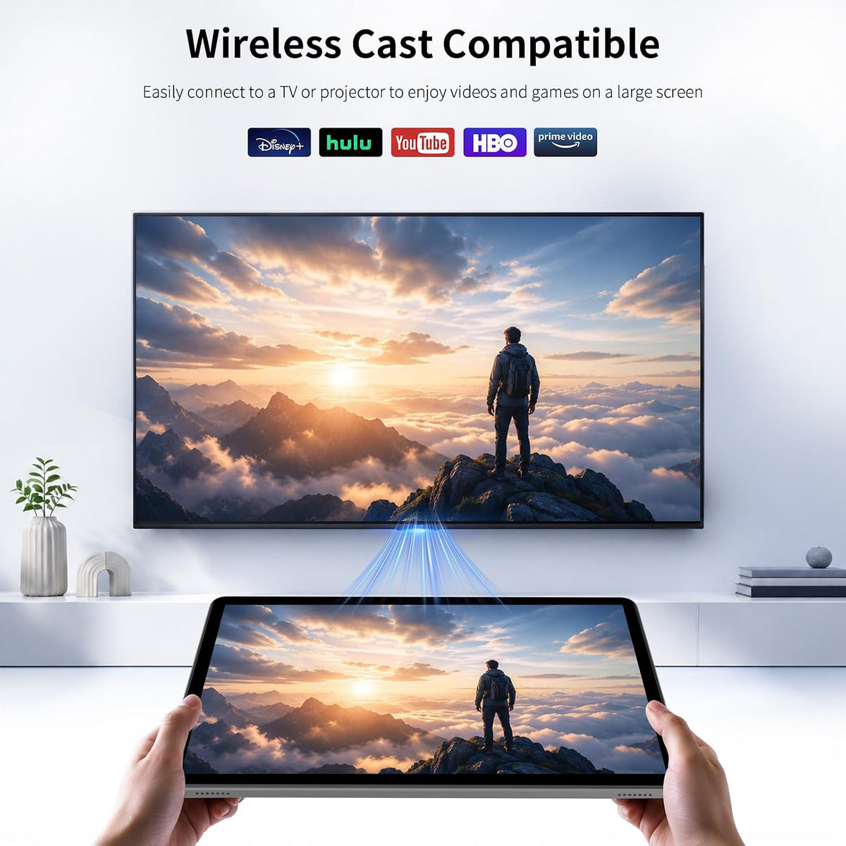 Gemini AI Android 16 Tablet, 11 inch Tablet with 32GB+256GB+2TB Expand, Elect...