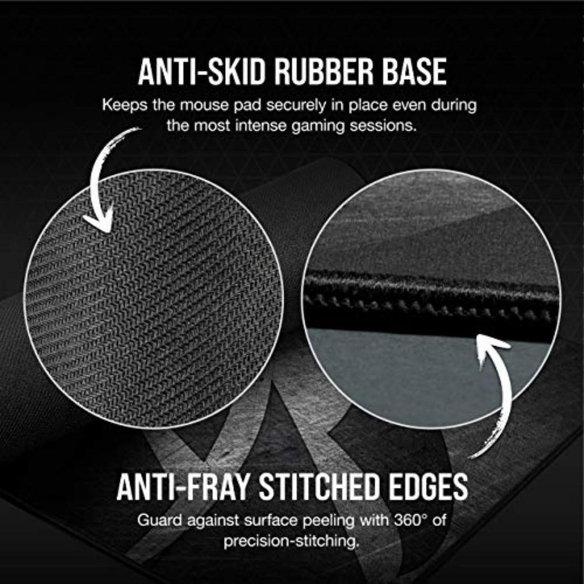 Corsair MM300 PRO Premium Spill-Proof Cloth Gaming Mouse Pad – Extended - Mul...