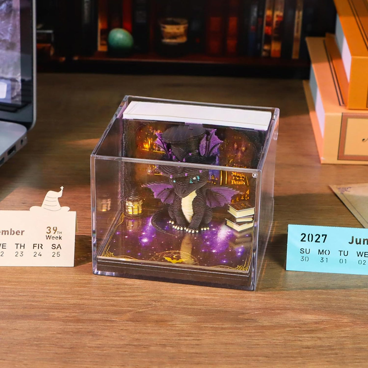 3D Memo Pad Time Piece Calendar 2027, 3D Calendar 2027