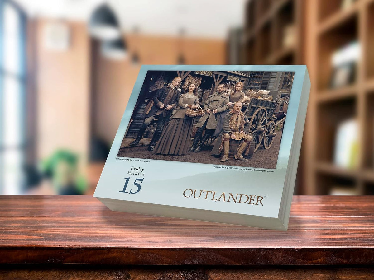 Outlander 2024 Boxed Daily Desk Calendar
