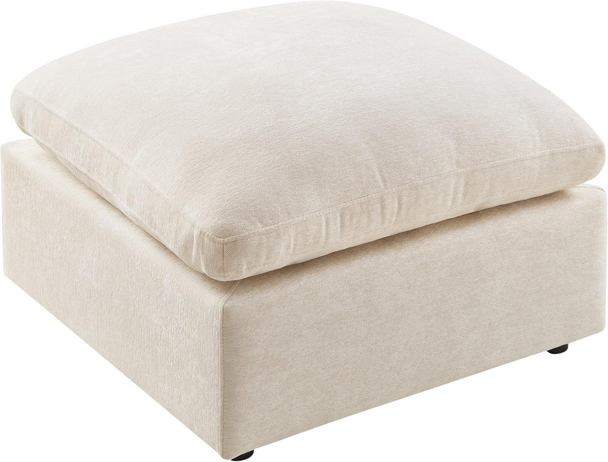 VANOMi Upholstered Square Modular Ottoman for Modular Sectional Sofa, Ottoman...
