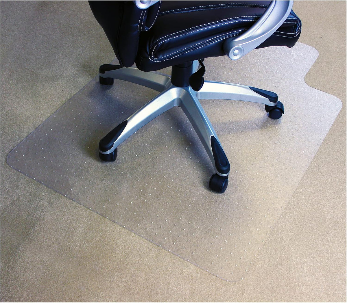 Marvelux Enhanced Polymer Durable Office Chair Mat for Carpets 36" x 48&...