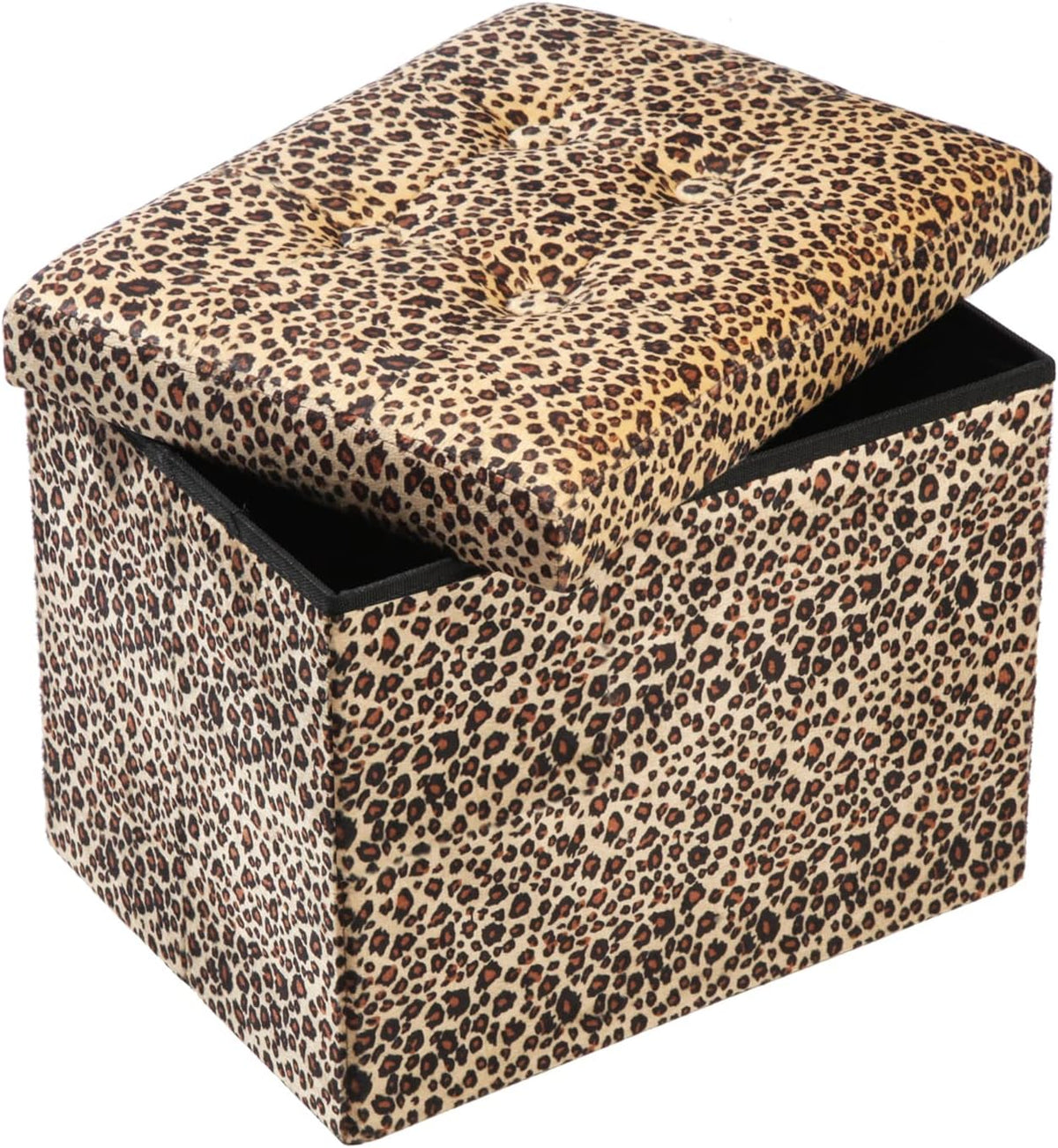 ALASDO Ottoman Storage Ottoman Footrest Stool Foldable Foot Rest Footstool Be...