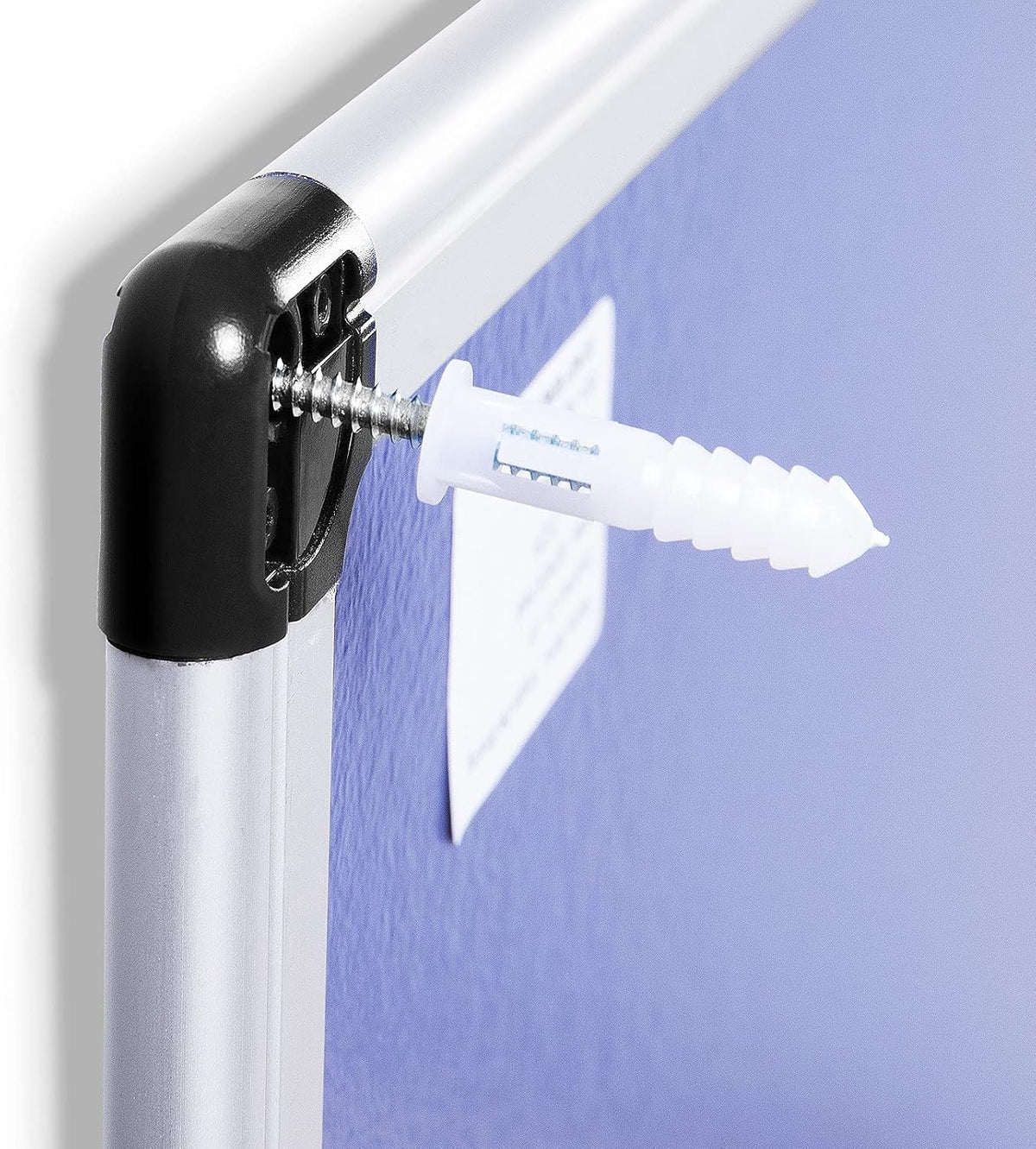 VUSIGN Monthly Calendar Whiteboard Dry Erase Cork Board Combo