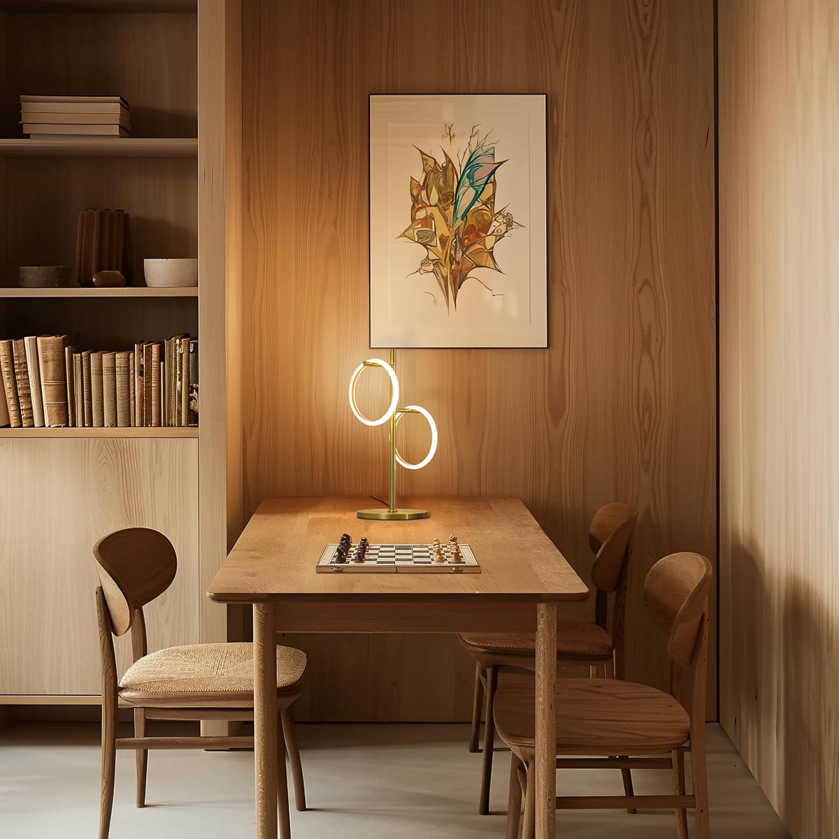 Brightech Saturn Table Lamp, Great Living Room Decor, Desk Tree Lamp for Offi...