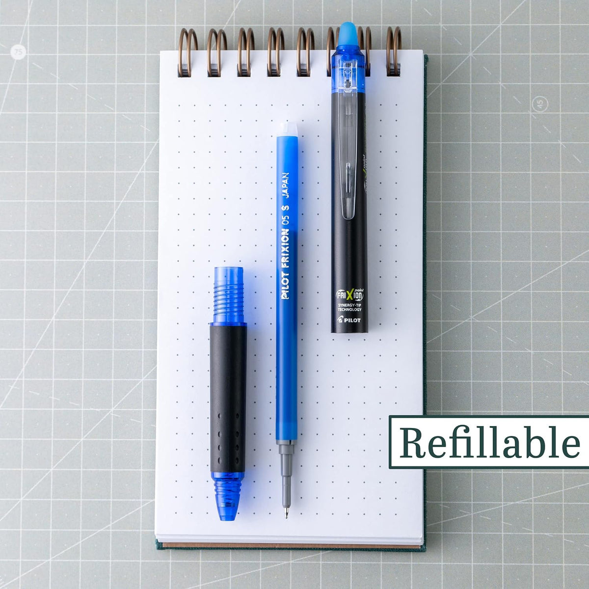 PILOT FriXion Synergy Retractable Clicker Erasable Gel Ink Pens, 0.5mm Extra ...