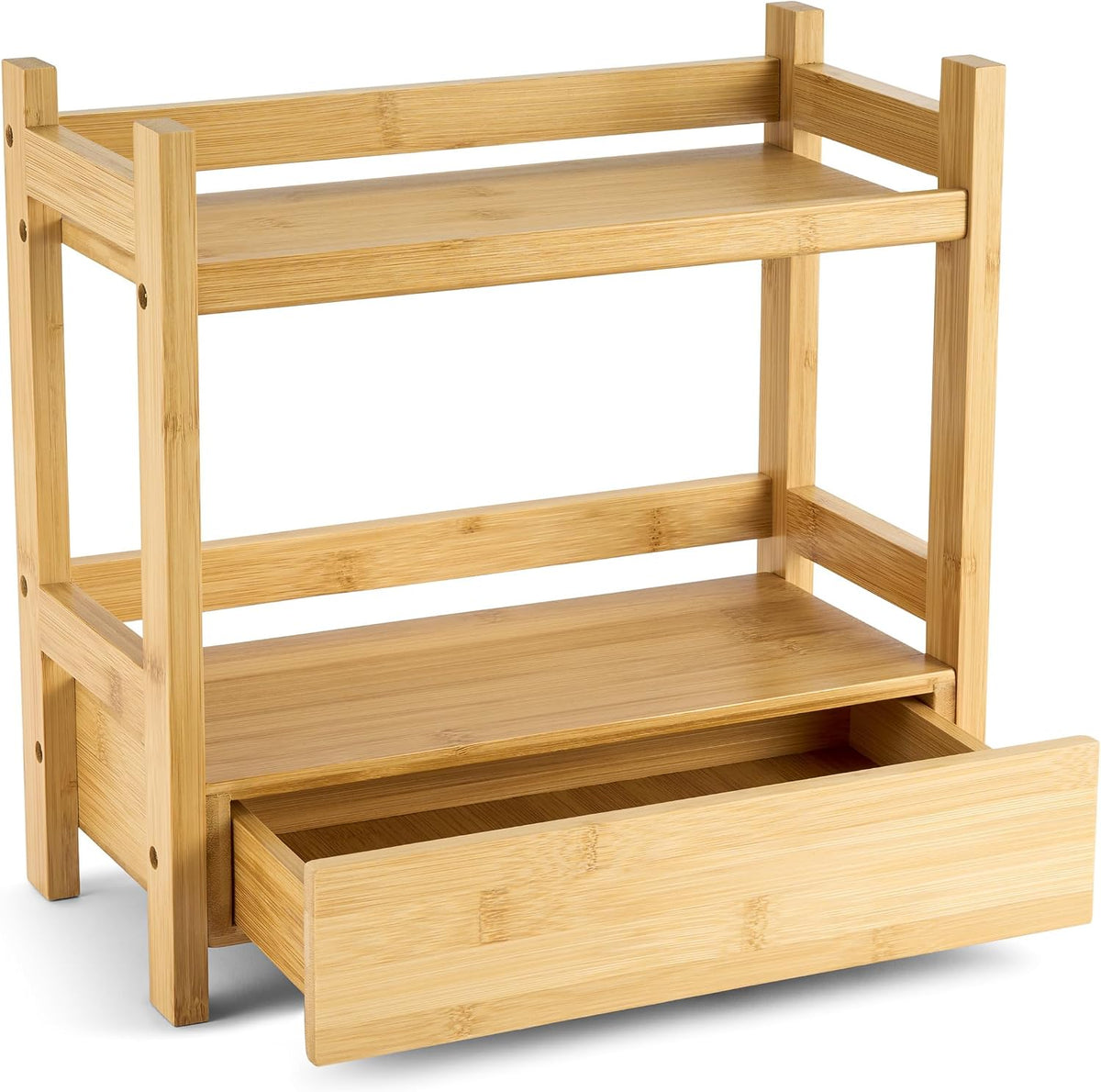 Sorbus Matcha Station Shelf, Bamboo (13" x 6.5" x 12.6", Natur...