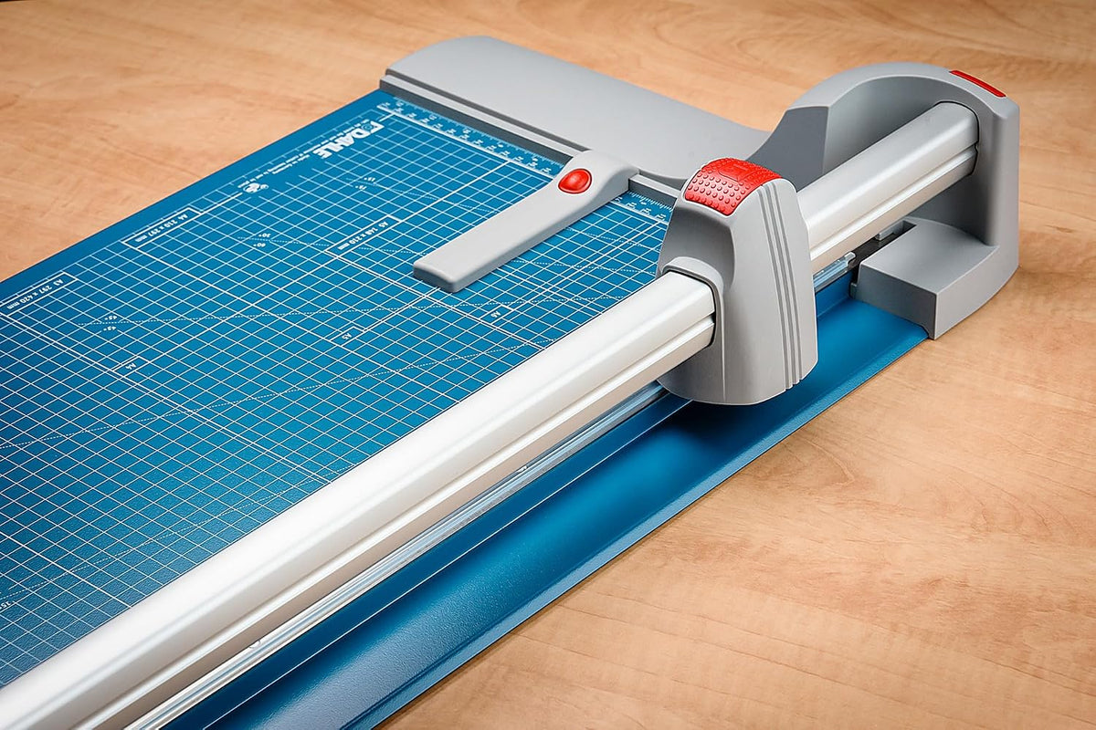 Dahle 444 Premium Rotary Trimmer, 26" Cut Length, 25 Sheet Capacity, Sel...