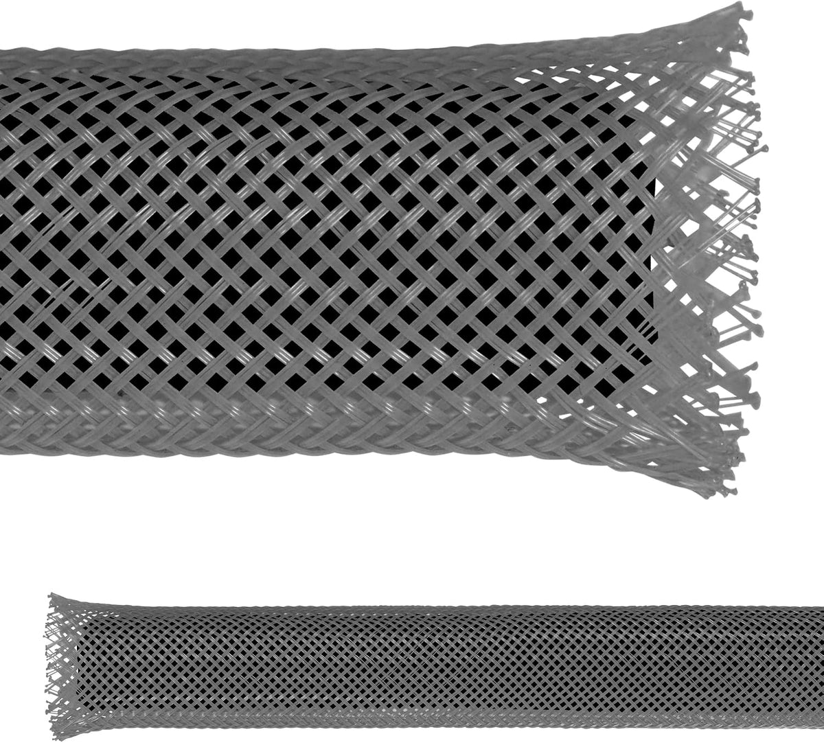 Electriduct 2" PET Expandable Braid Sleeving Flame Retardant Flexible Wi...