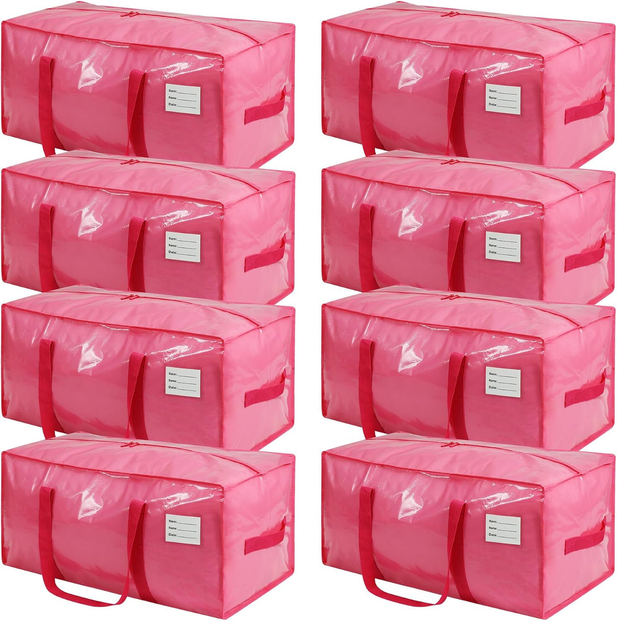 VTSVTS 8 Pack Extra Heavy Duty Large Moving Bags with Comfortable Handle &...