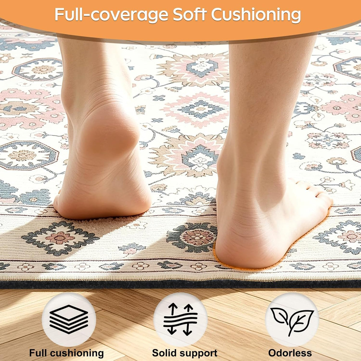 Felt Rug Pad - 1/2 4x6 Foot Extra Large Area Liner for All Floors and Trims, ...