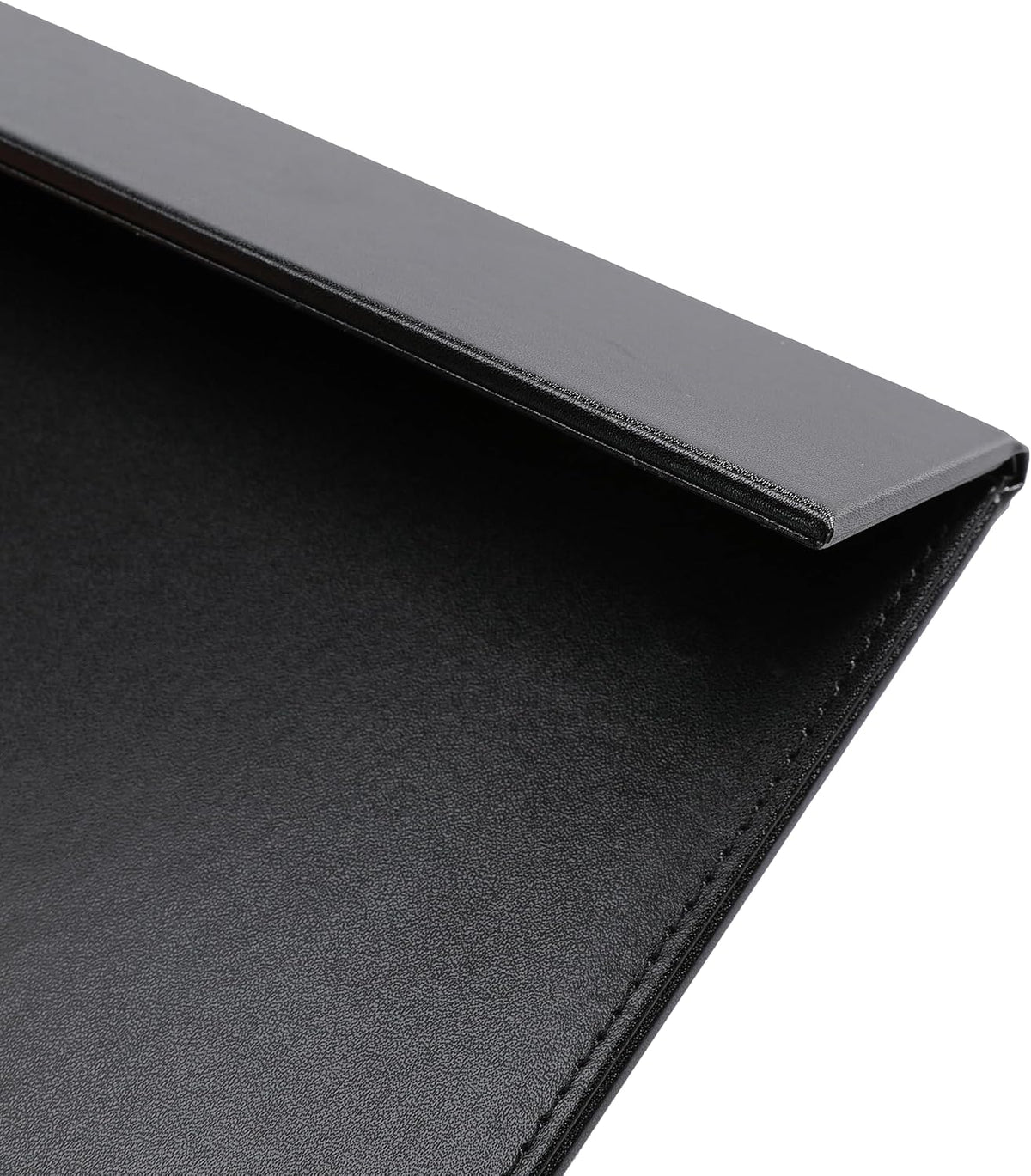 34" x 20" Leather Desk Blotter with Side Rails for Writing Leather ...