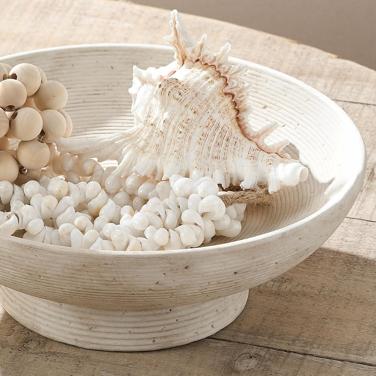 Ceramic Decorative Table Bowl Trays Home Room Decor Farmhouse (11" Rustic)