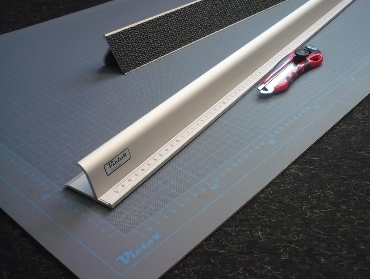 Victor 30-Inch Professional Aluminum Safety Ruler Durable Safety