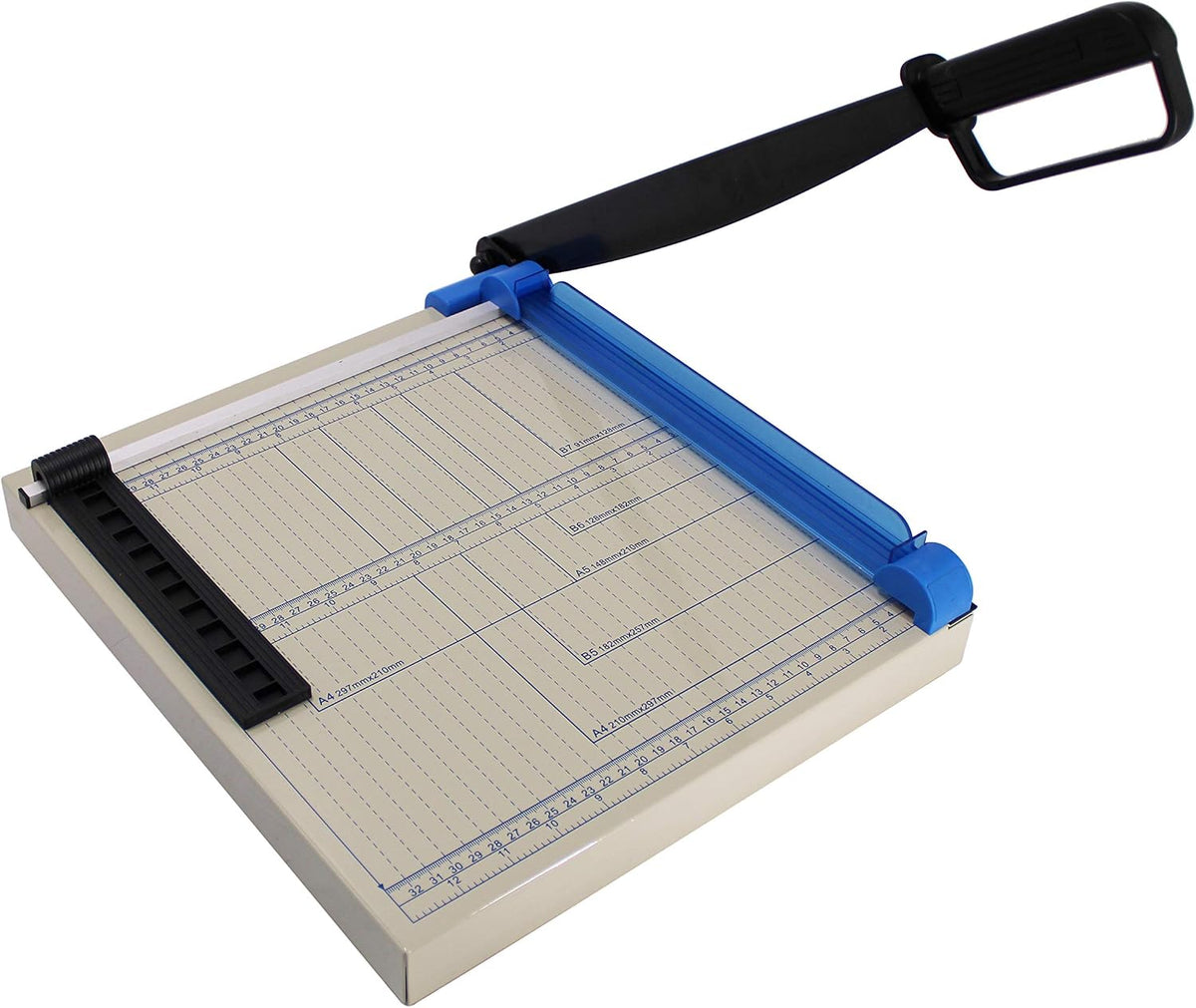 TEXALAN(R) Paper Cutter Guillotine 12" A4 Multi-Purpose Trimmer for Meta...
