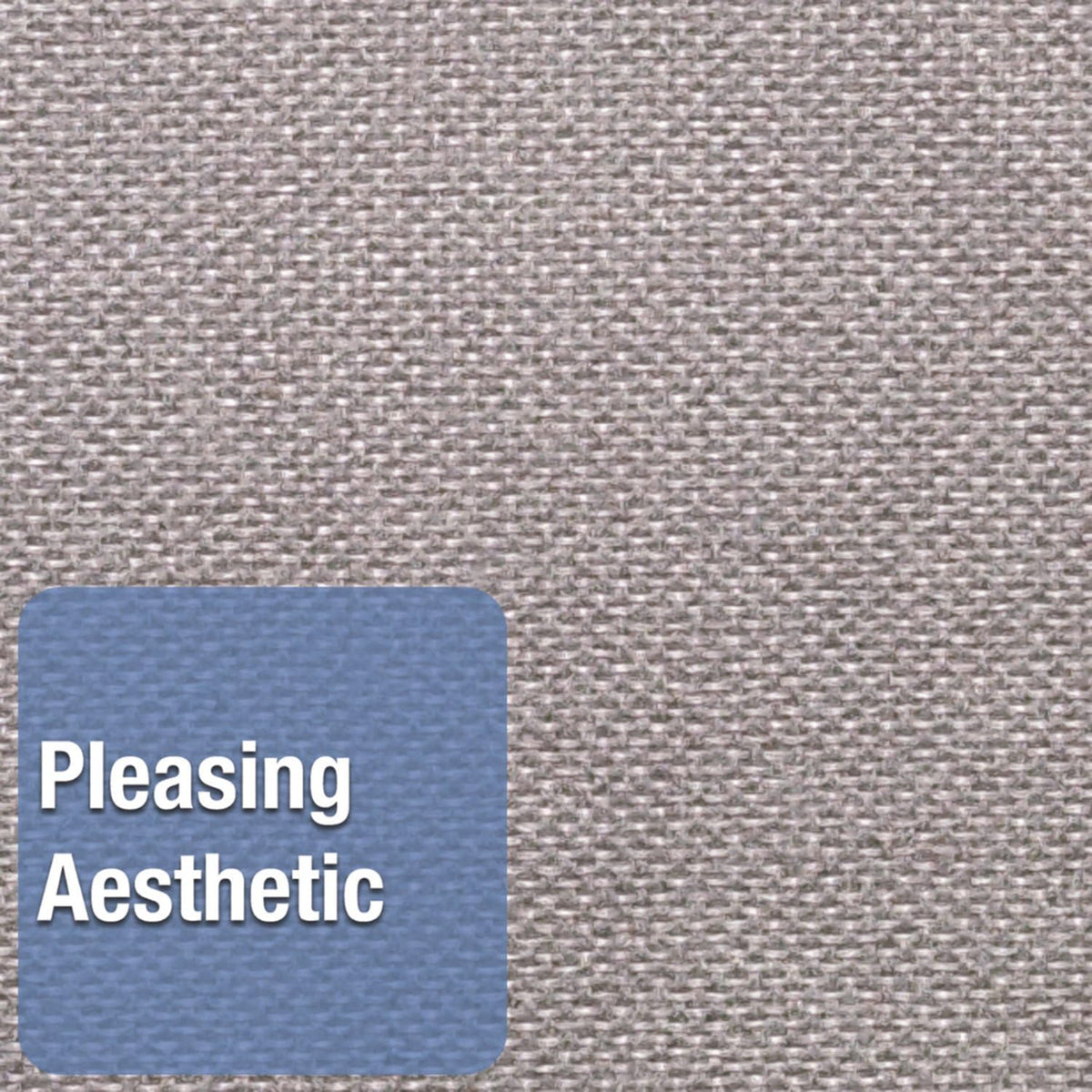Quartet Bulletin Board 48"W x 36"H Fabric Cork Board Alternative fo...