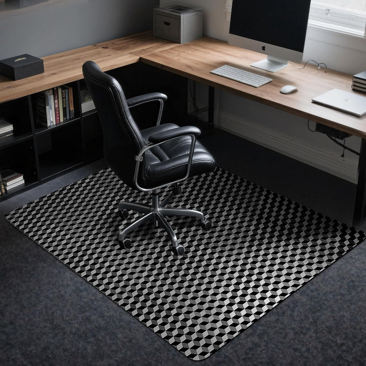 BesWin Office Chair Mat for Carpet, 48" x 60" Large Computer Desk C...