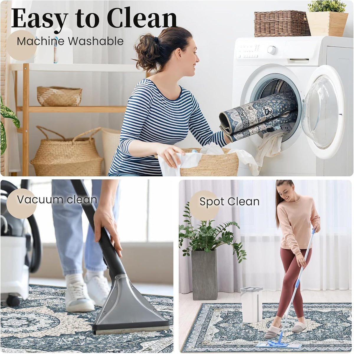 Office Chair Mat for Hardwood Floor & Tile Floor,48"X 60"-Square
