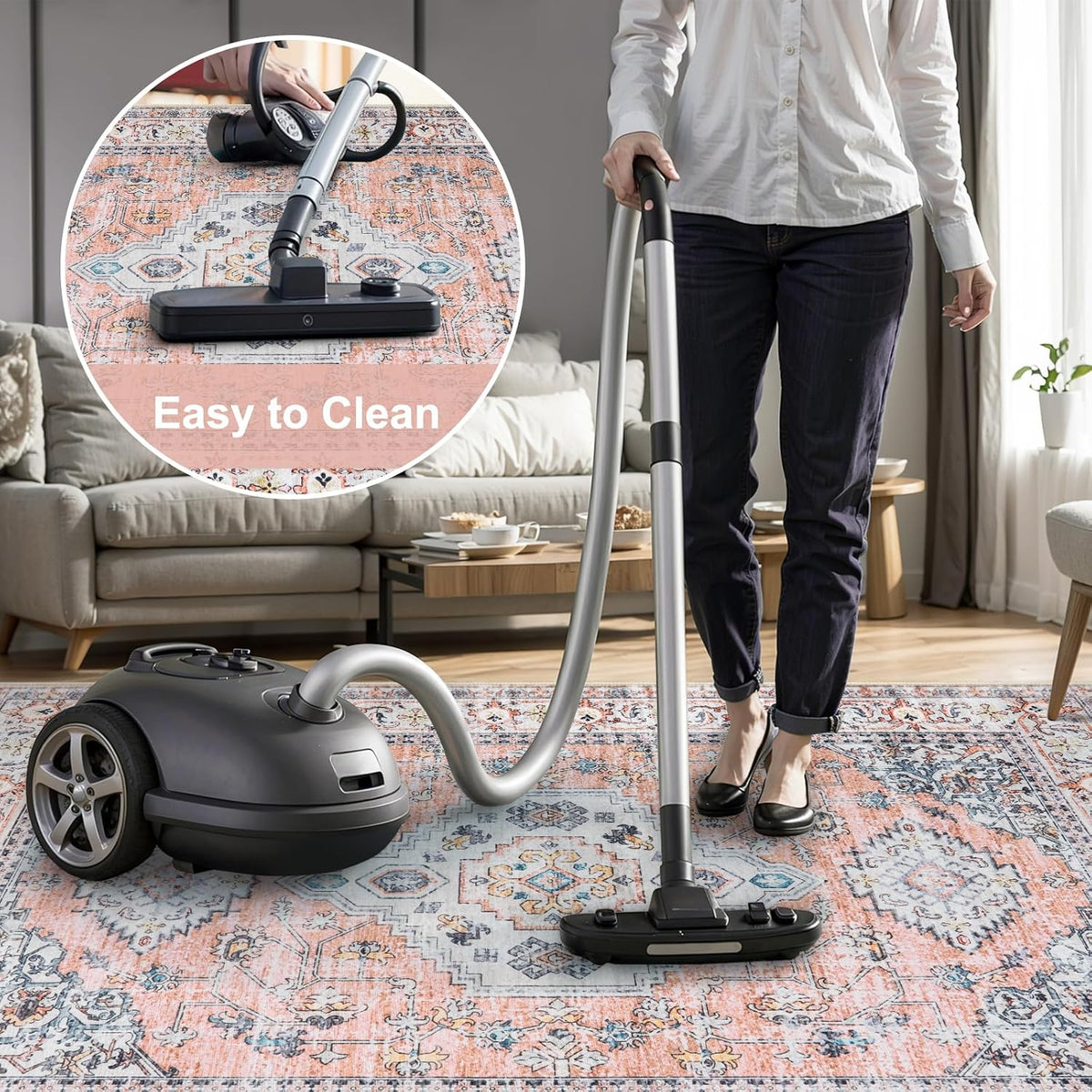 Anidaroel 36"x48" Chair Mat for Hardwood Floor/Tile Floor, Desk Cha...