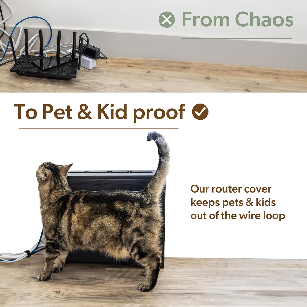 WiFi Router Storage Cabinet Router Box Hider WiFi Box Hider Shelf Cover