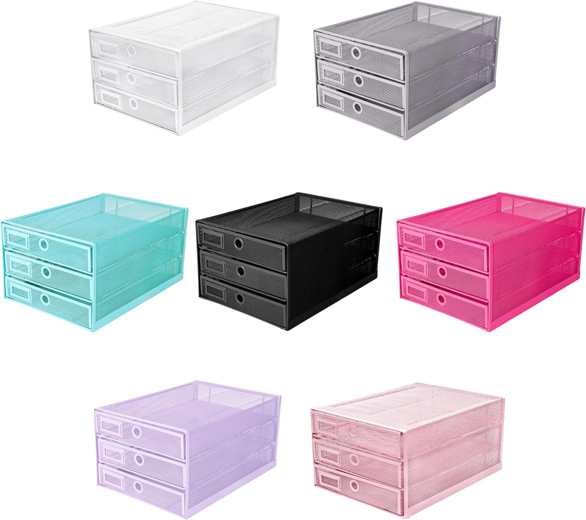 EXERZ Paper Sorter 3 Tier Drawers A4 / Multifunctional Desk Organiser/Letter ...