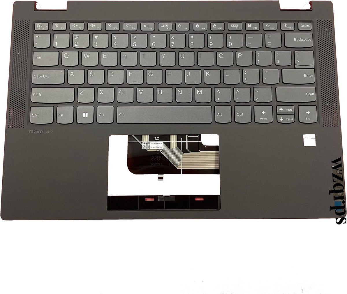 Replacement Laptop Upper Case Palmrest Backlit Keyboard Touchpad Assembly Par...