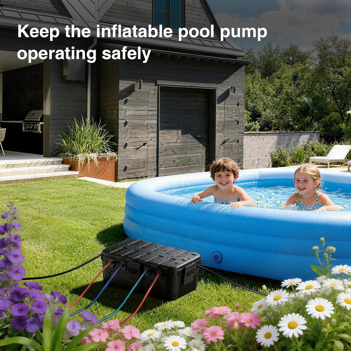 Flemoon Large Outdoor Electrical Box (12.5 x 8.5 x 5 inch), IP54 Waterproof E...