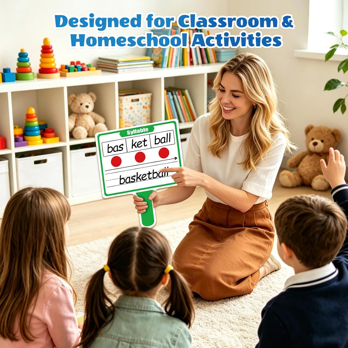 Elkonin Box Magnetic Small Dry Erase Board Phonics Manipulatives