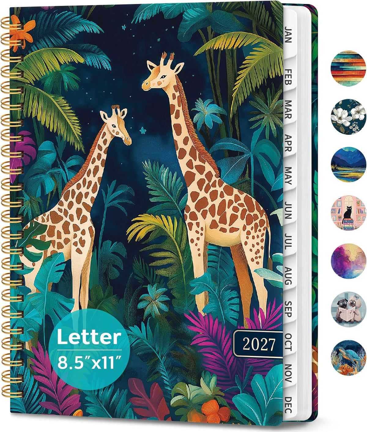 2027 Planner 8.5" x 11", Weekly & Monthly Calendar Book, Jan-De...