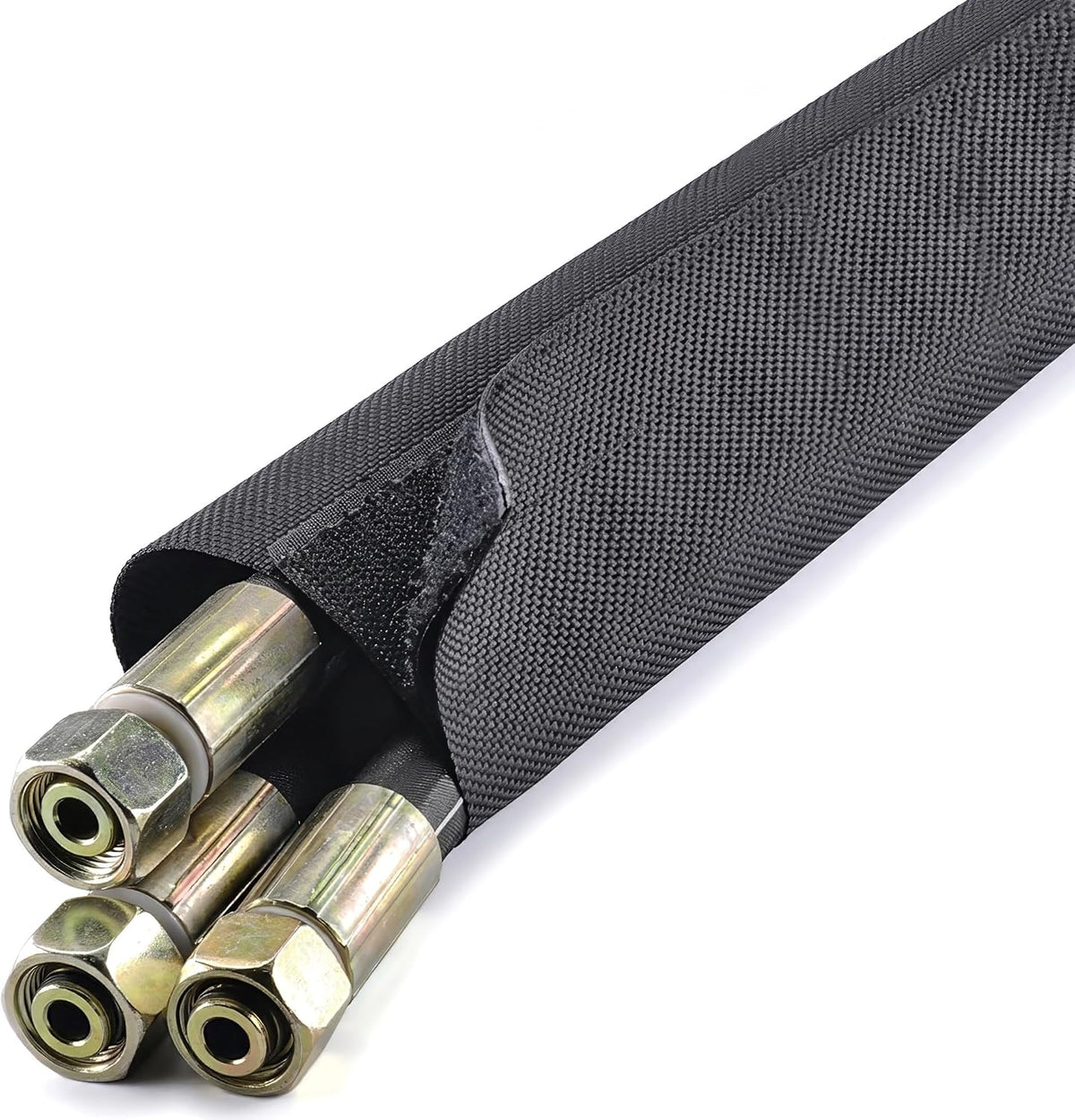 Electriduct 4" Hook and Loop Side Entry Hose and Cable Sleeve - 10 Feet
