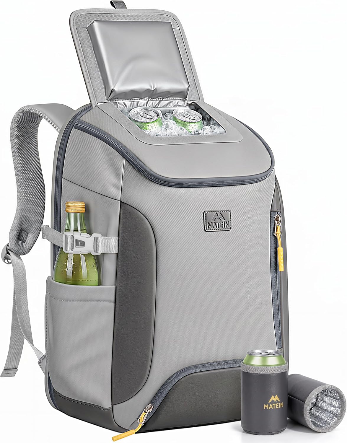 MATEIN HER Cooler Backpack for Women with Hook-and-Loop Top Lid for Beach
