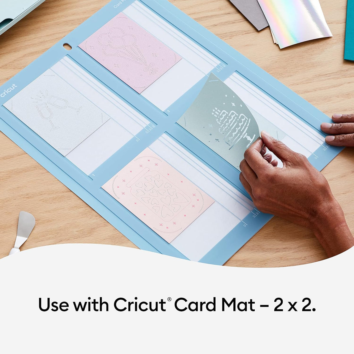 Cricut Insert Cards R40, Create Depth-Filled Birthday Cards, Thank You Cards,...