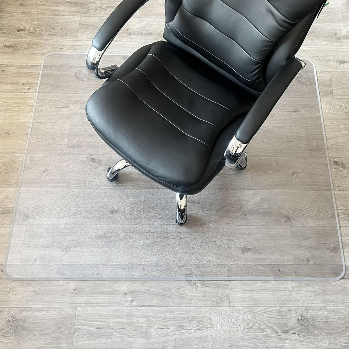 Marvelux Extra Thick Polycarbonate Chair Mat for Plush Pile Carpet 46”x60”