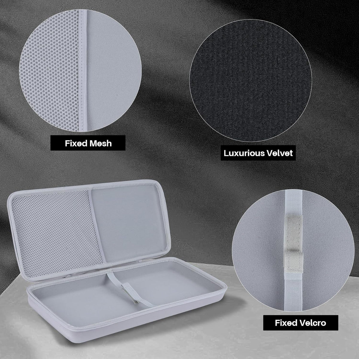 Lebakort Storage Case Compatible with Razer Blackwidow V3/ Blackwidow V4/ Cyn...