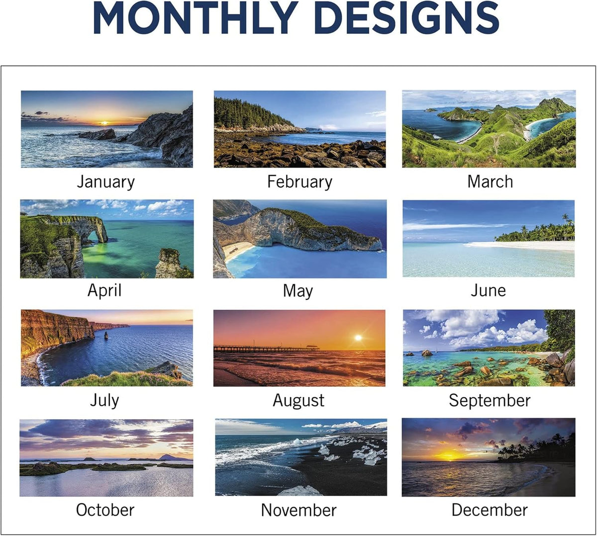 2022 Desk Calendar by AT-A-GLANCE, Monthly Desk Pad, 21-3/4" x 17",...