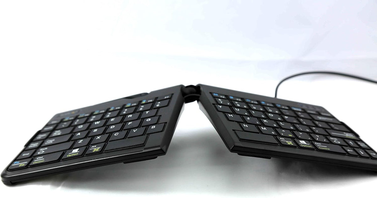 Goldtouch Go!2 Mobile Keyboard (GTP-0044) - Portable Foldable Travel Ergonomi...