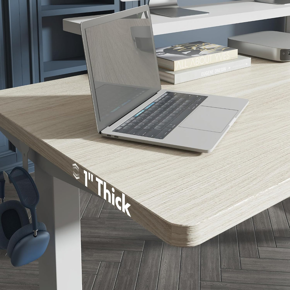 FLEXISPOT Standing Desk with Monitor Riser & Cable Management