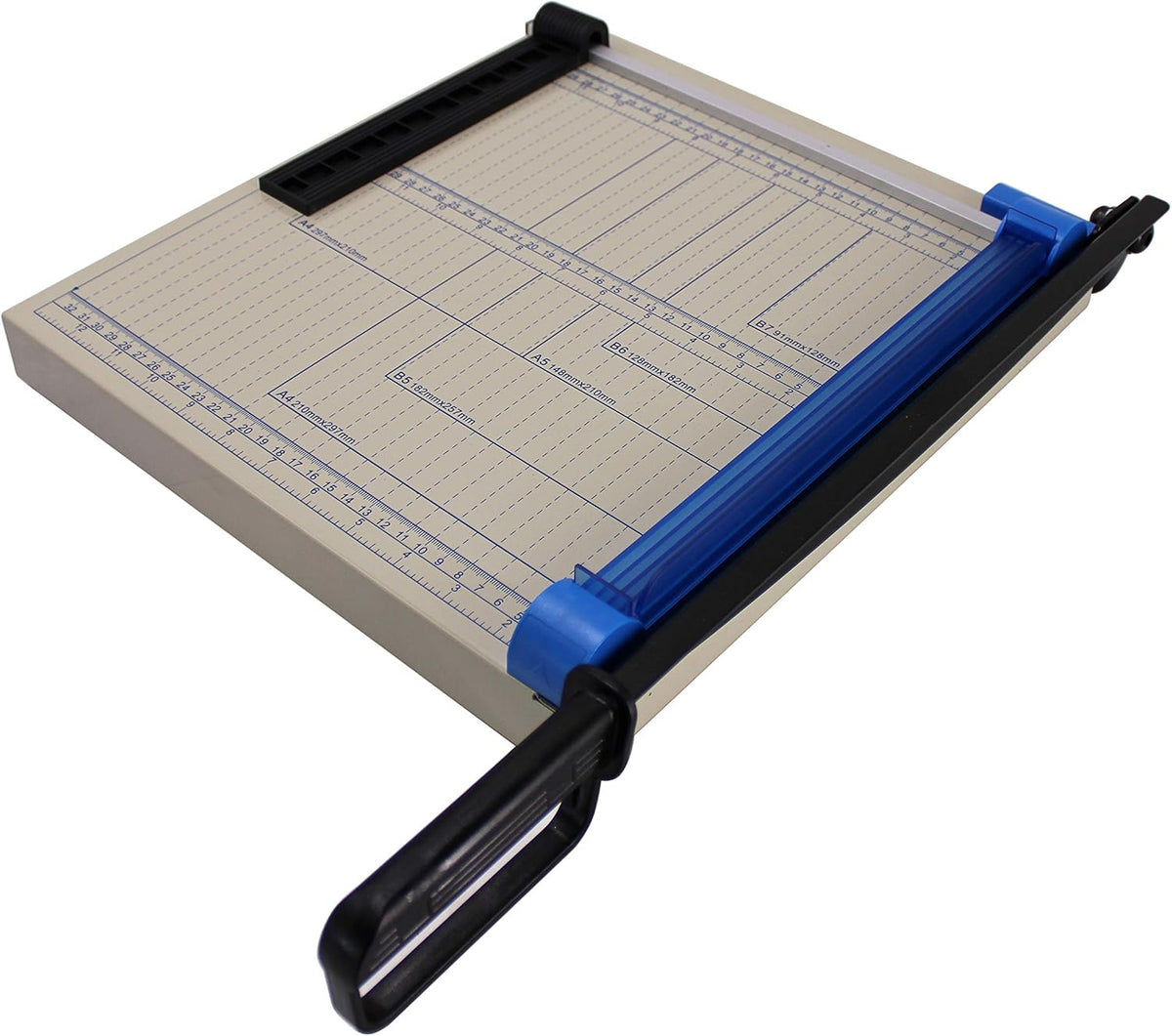 TEXALAN(R) Paper Cutter Guillotine 12" A4 Multi-Purpose Trimmer for Meta...