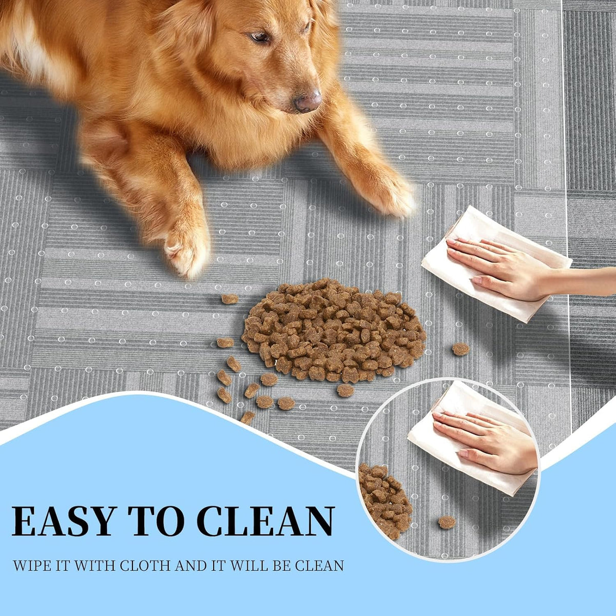 Tonaus Office Chair Mat for Carpet 60"x48" for Low Pile Carpets, Re...