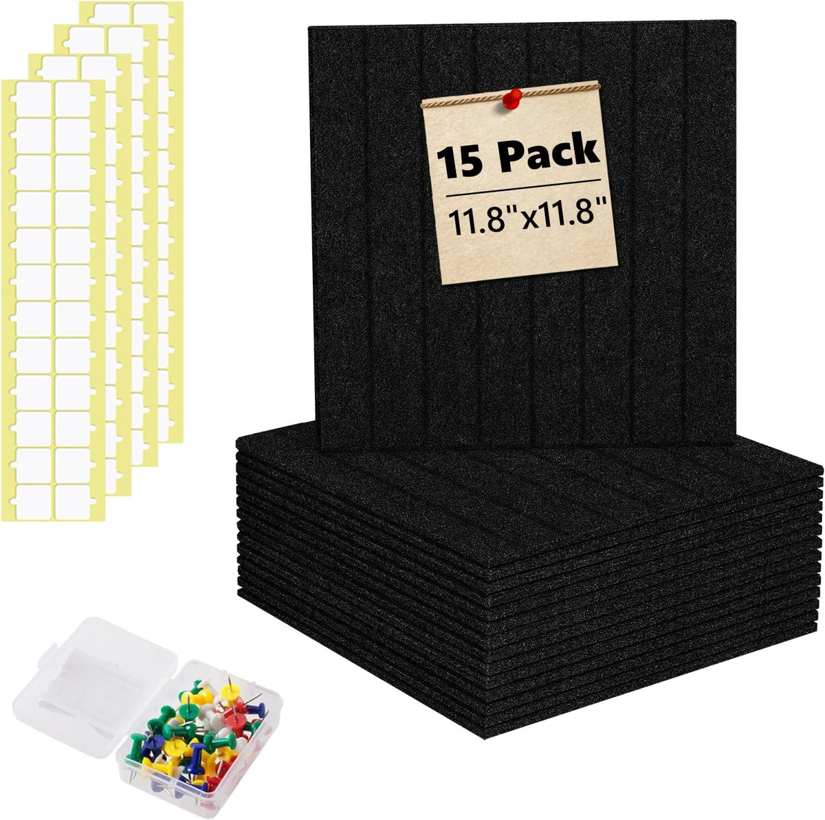 Large Bulletin Board 59" X 36" Cork Boards for Wall Alternative 15 ...