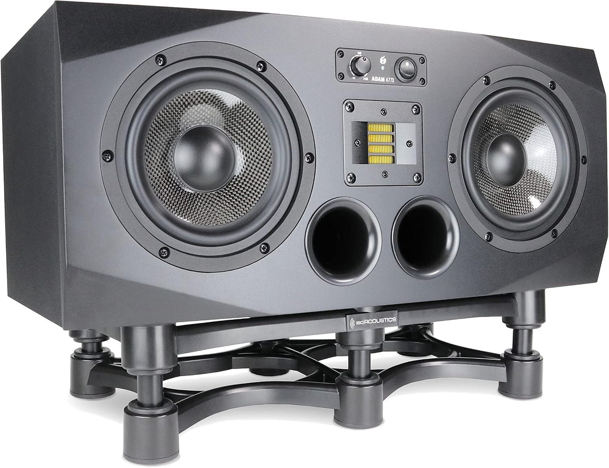 IsoAcoustics Iso-Stand Series Speaker Isolation Stands with Tilt Adjustment: ...