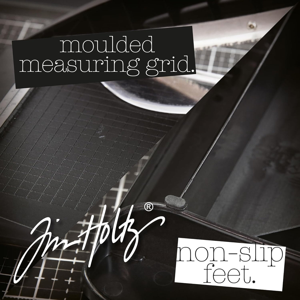 Tim Holtz Paper Cutter Deckle Edge Tool - Guillotine Paper Trimmer for Distre...