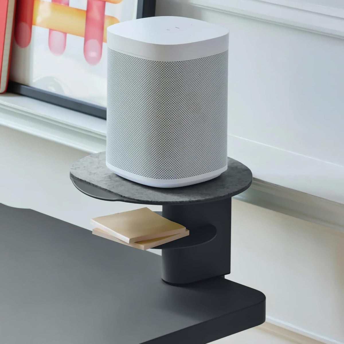 Branch Desk Perch, Elevated Desk Clamp Shelf for Monitors