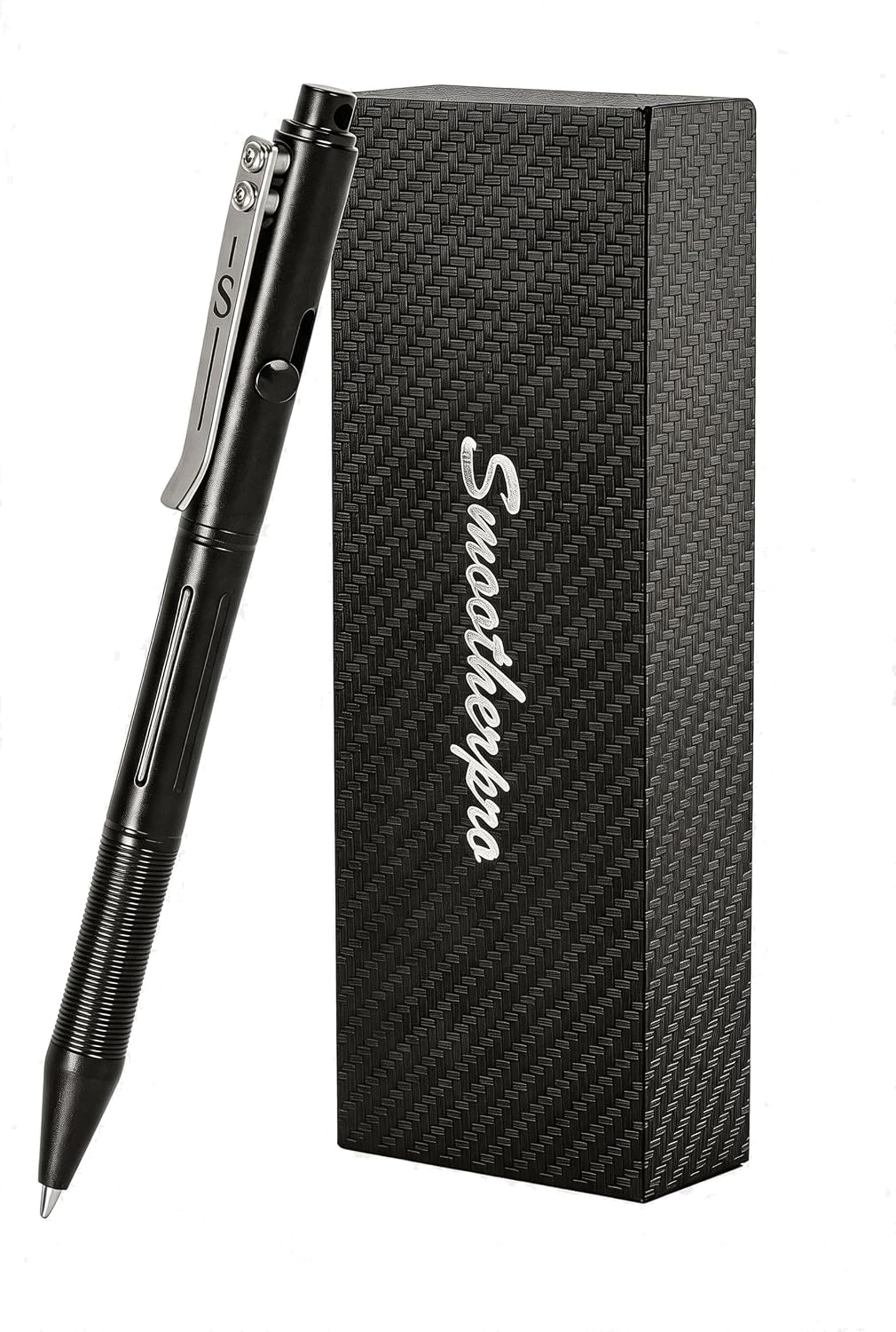 SMOOTHERPRO Stainless Steel Bolt Action Pen Compatible with Pilot G2 Refill