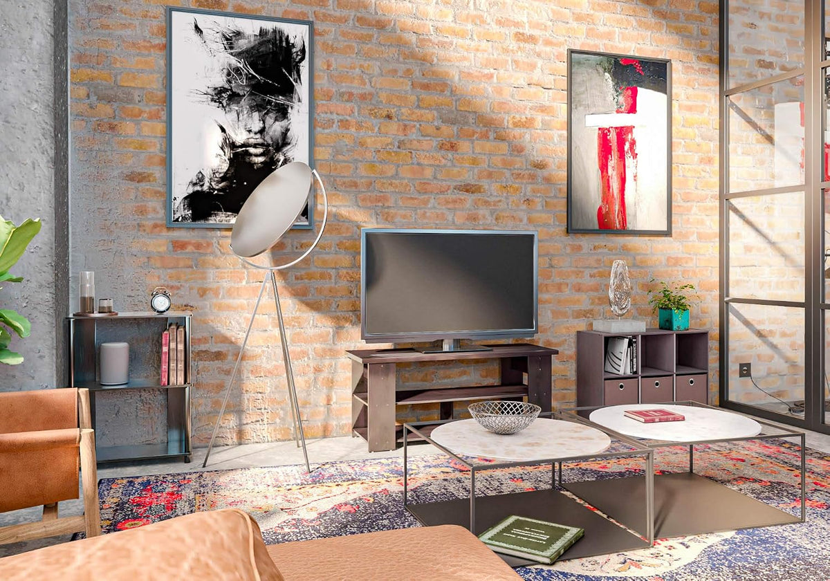 Furinno JAYA Simple Design 3-Tier Bookcase / Bookshelf / Display Rack, Plasti...