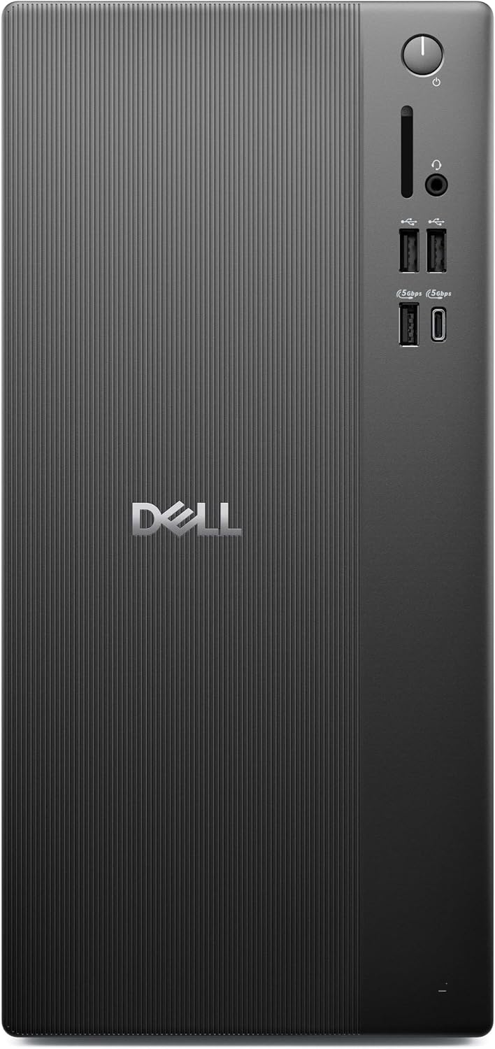 Dell Tower Desktop ECT1250, Intel i3-14100, 16GB DDR5 512GB SSD, Win 11 Pro