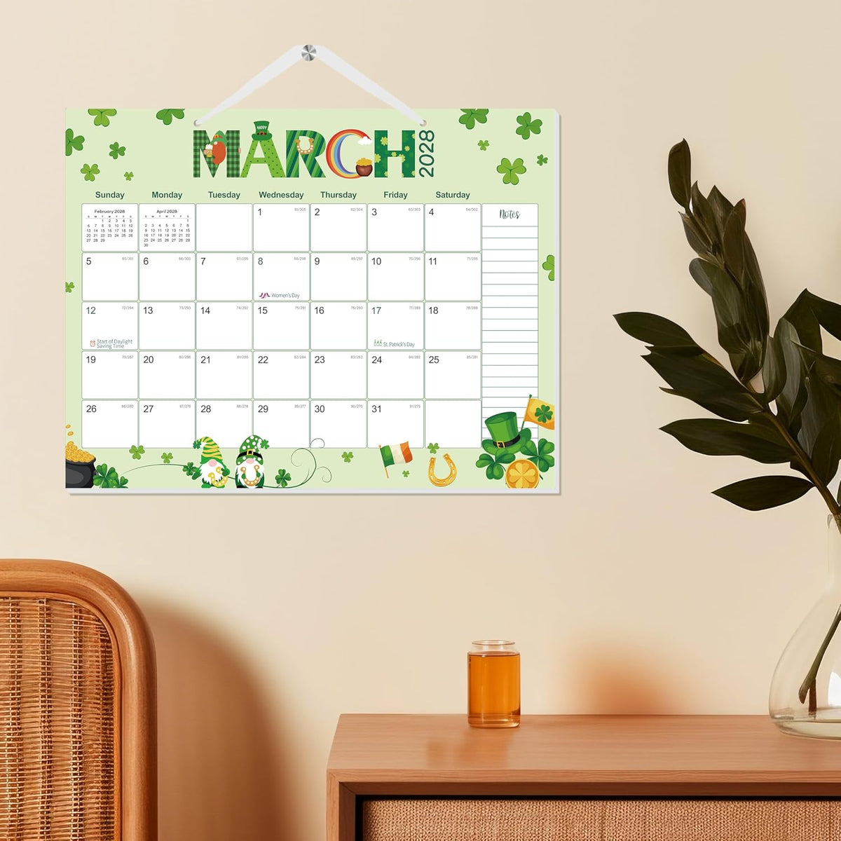 GuassLee Desk Calendar 2026-2029,36 Months 22" x 17" Large Calendar...