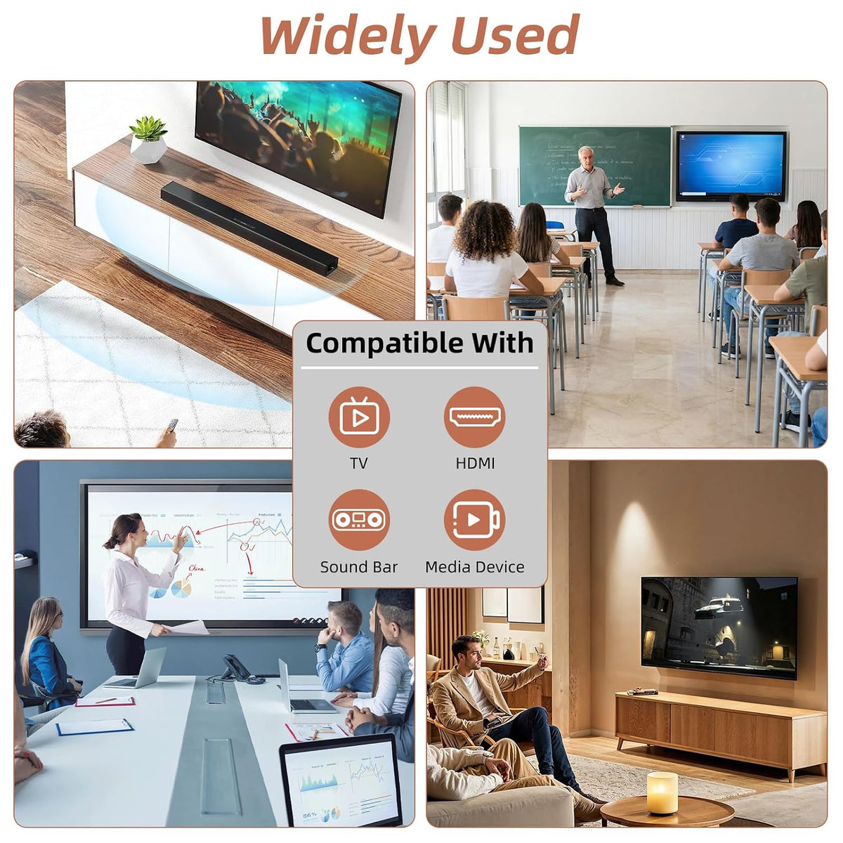in Wall Cable Management Kit with Brush Wall Plate TV Wire Hider for Wall 2AC...